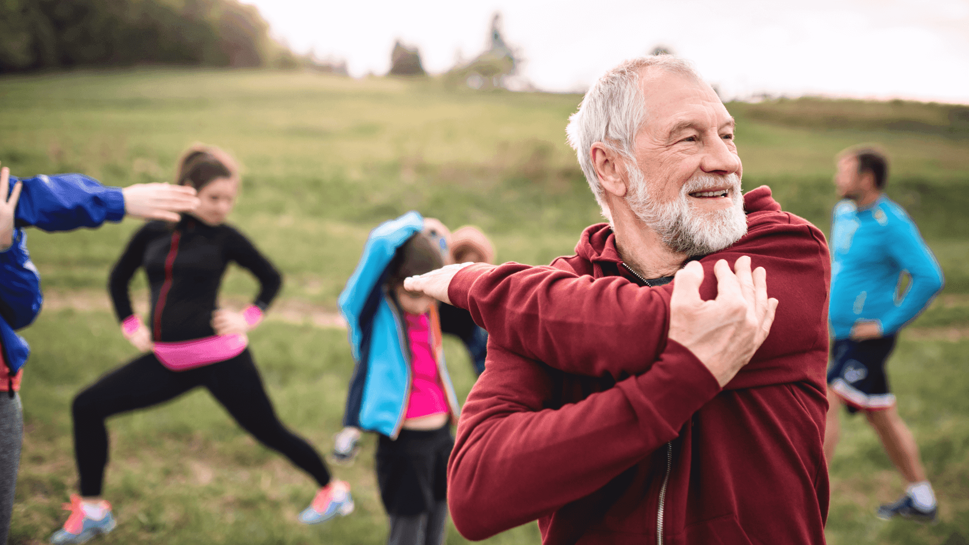 people doing exercises